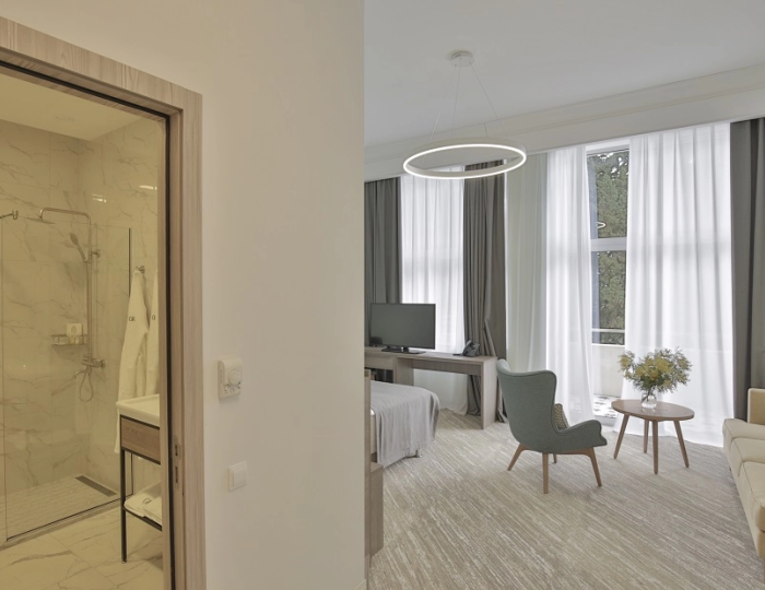 Comfort 2-местный 1-комнатный с балконом Sea view - Отель Garden Resort Gagra / Гарден Резорт Гагра