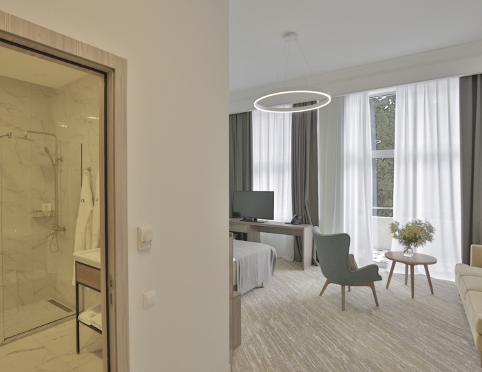 Comfort 2-местный 1-комнатный с террасой Sea view - Отель Garden Resort Gagra / Гарден Резорт Гагра