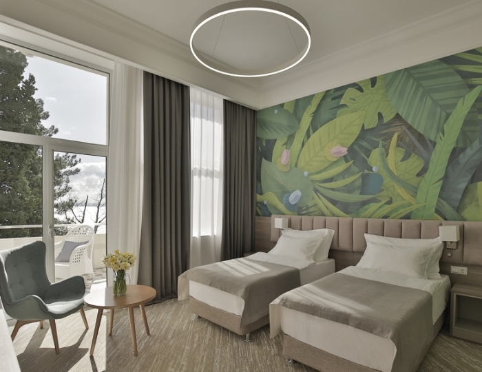 Junior Suite 2-местный 1-комнатный с террасой Sea view - Отель Garden Resort Gagra / Гарден Резорт Гагра