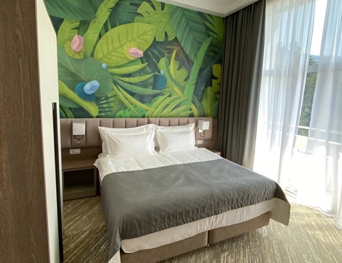 Junior Suite 2-местный 1-комнатный с террасой Side sea view-боковой вид на море - Отель Garden Resort Gagra / Гарден Резорт Гагра