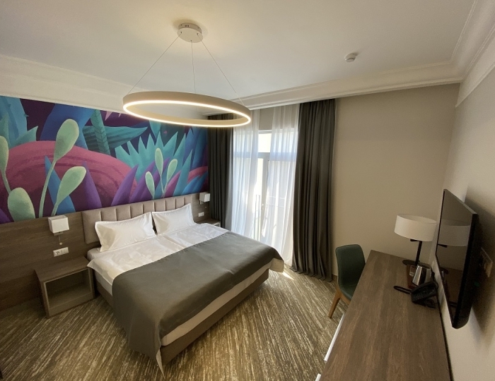 Standard 2-местный 1-комнатный без балкона Sea view - Отель Garden Resort Gagra / Гарден Резорт Гагра