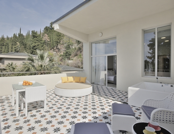 Superior 2-местный 1-комнатный с террасой Sea view - Отель Garden Resort Gagra / Гарден Резорт Гагра