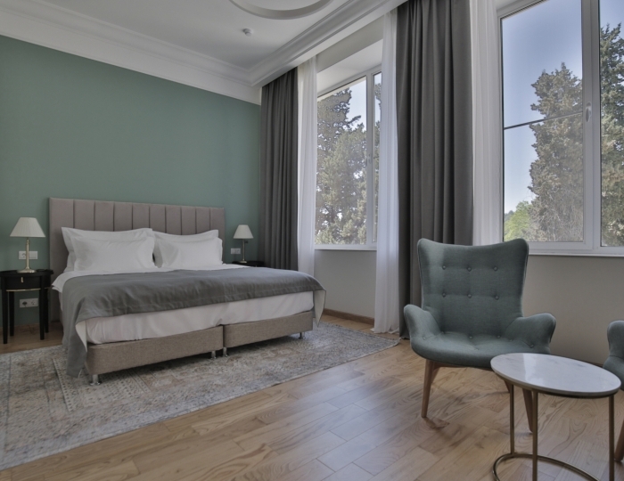 Suite 4-местный 3-комнатный с двумя терассами Sea view - Отель Garden Resort Gagra / Гарден Резорт Гагра